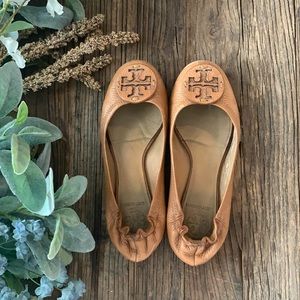 Tory Burch Minnie Travel Ballet Flat, Leather
